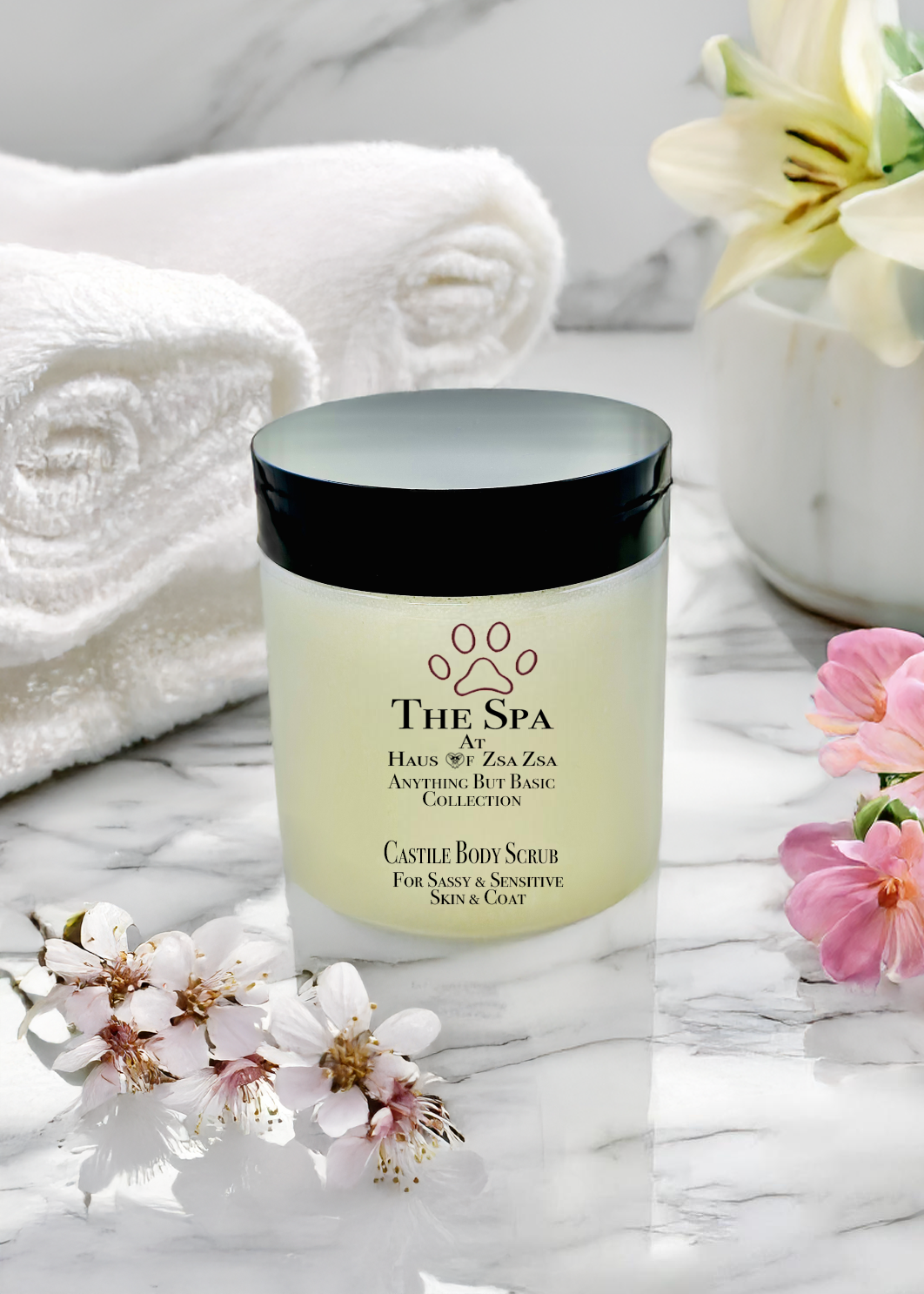 Castile Body Scrub For Dogs