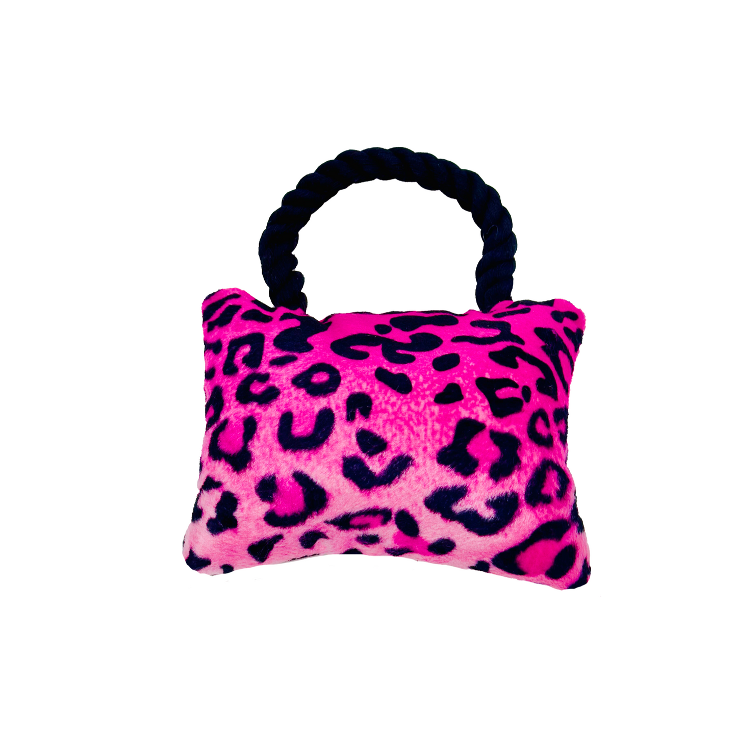 Pink Cheetah Plush Purse Toy