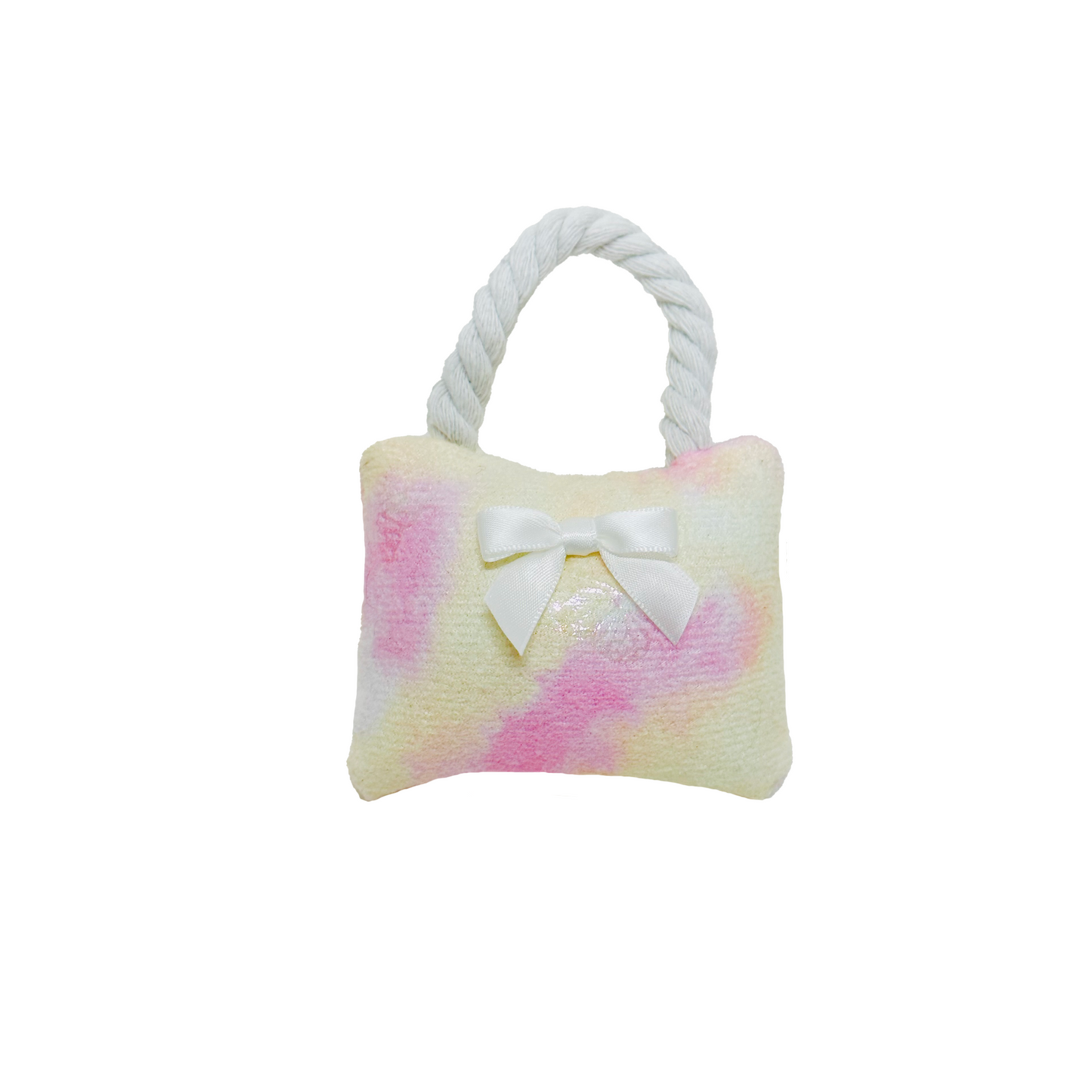 Pink and Yellow Butterfly Bag Purse Toy