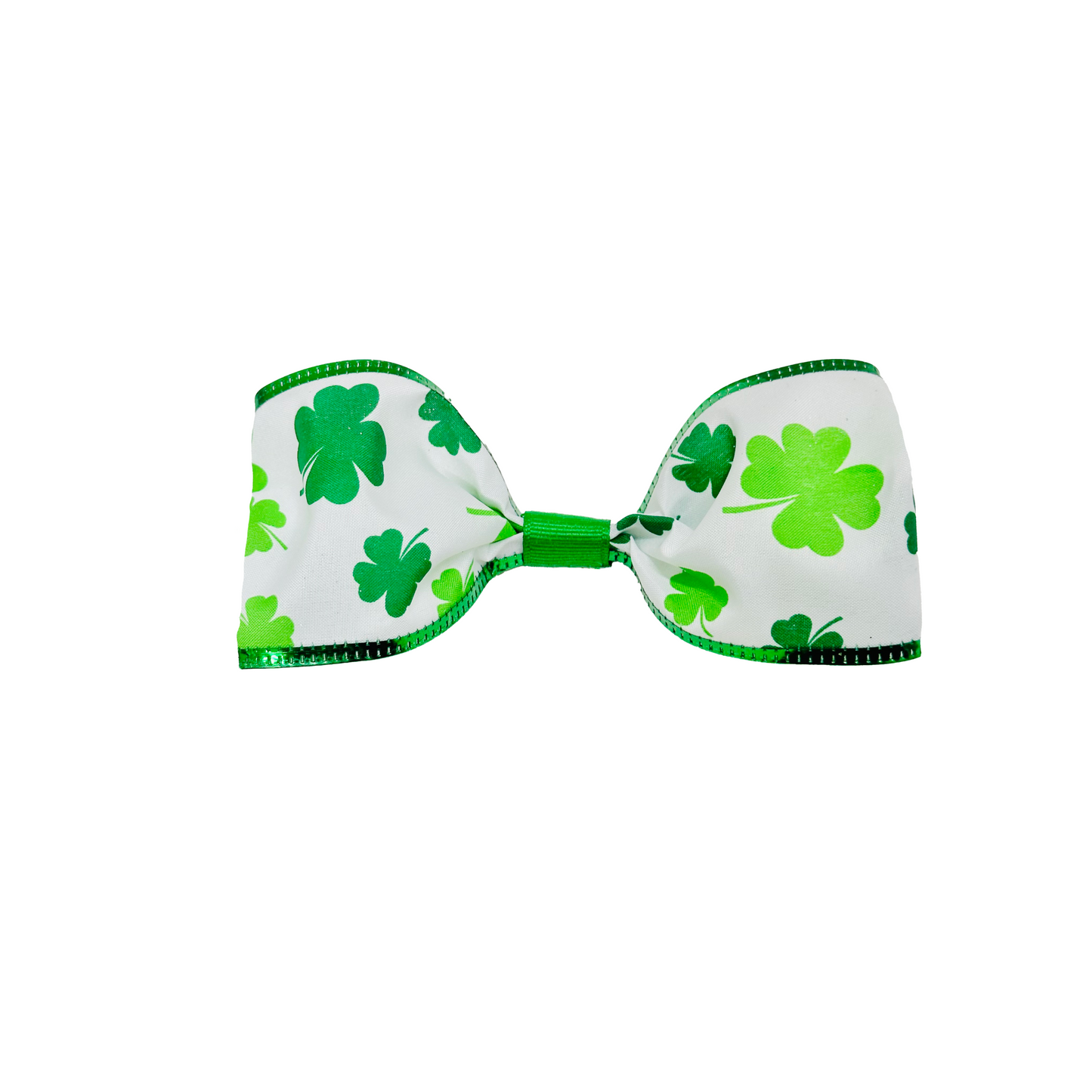 Lucky Clover Dog Hair Bow