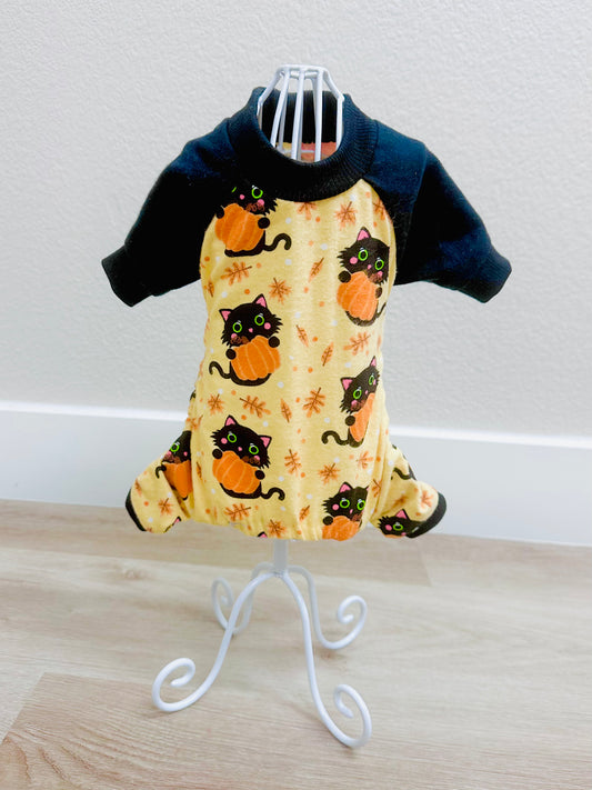 Limited Size Run Purring For Pumpkins Dog Loungewear