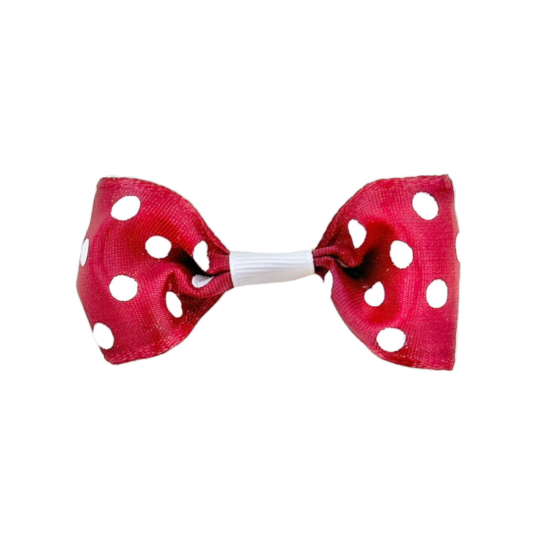 Polka Dot Mutt-lot Dog Bow Tie