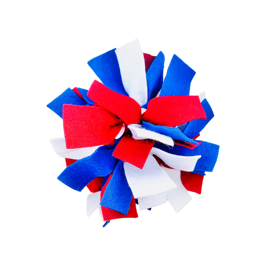 Red, White and Blue Snuffle Ball