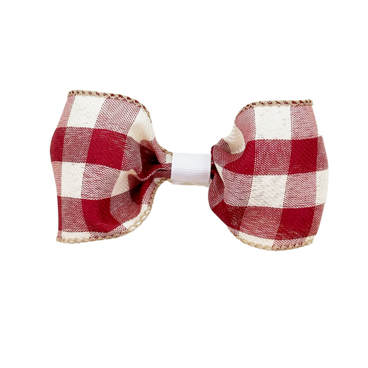 I've Got Plaiditude Dog Hair Bow