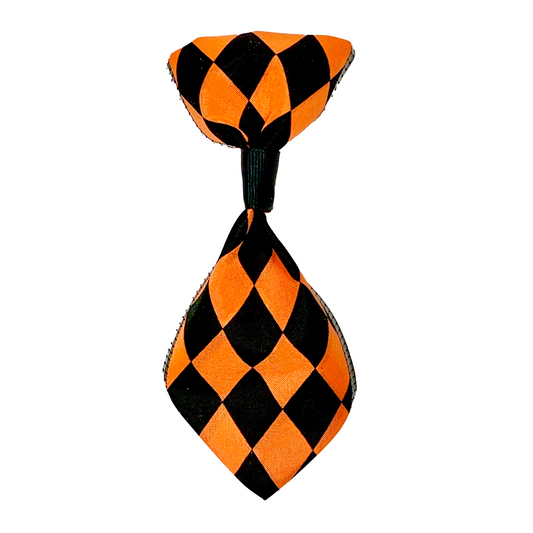 Checkered Past Dog Tie