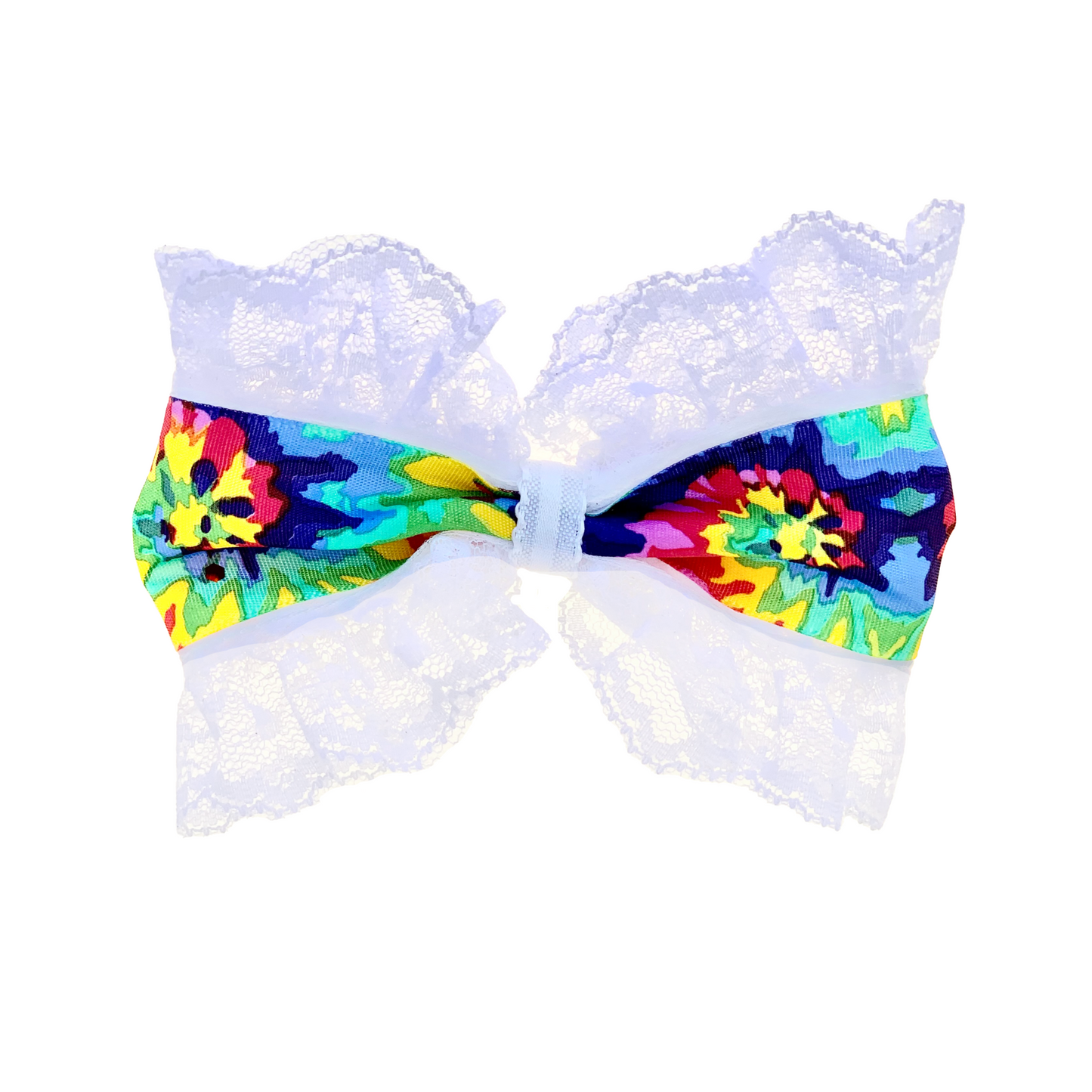 Stay Trippy Lil' Hippy Dog Hair Bow