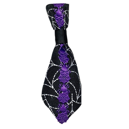 Along Came a Spider Dog Tie