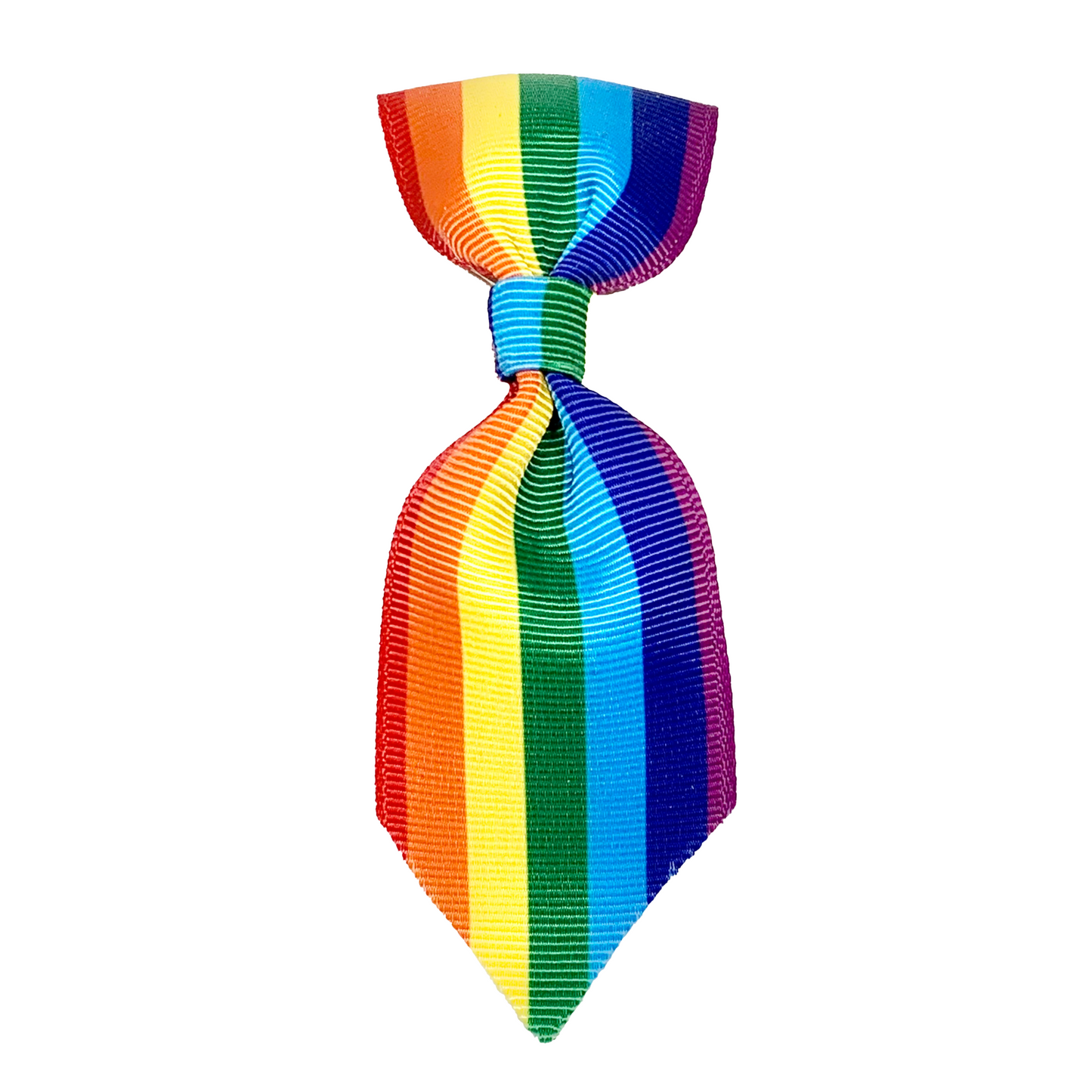 Classic Rainbow Dog Tie