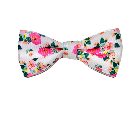 Floral Fabulosity Dog Bow Tie