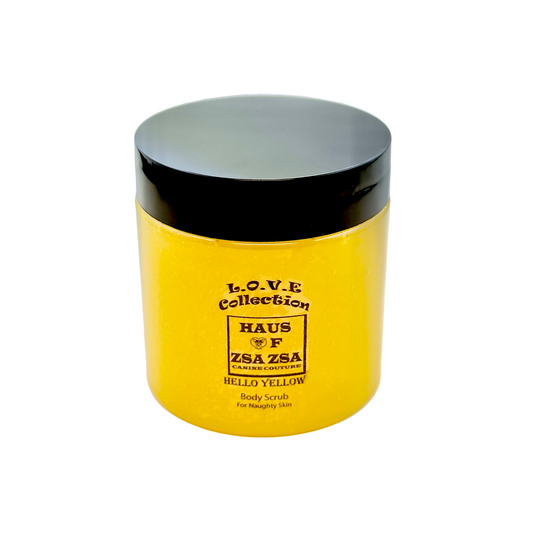 Hello Yellow Body Scrub For Dogs